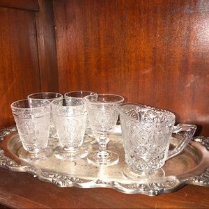 Vintage Indiana anchor hocking glass